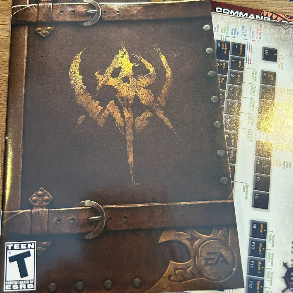 Warhammer Online Age of Reckoning Collector's Edition Box Set -Books Discs 20992